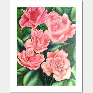 POSTAL FLORAL Posters and Art
